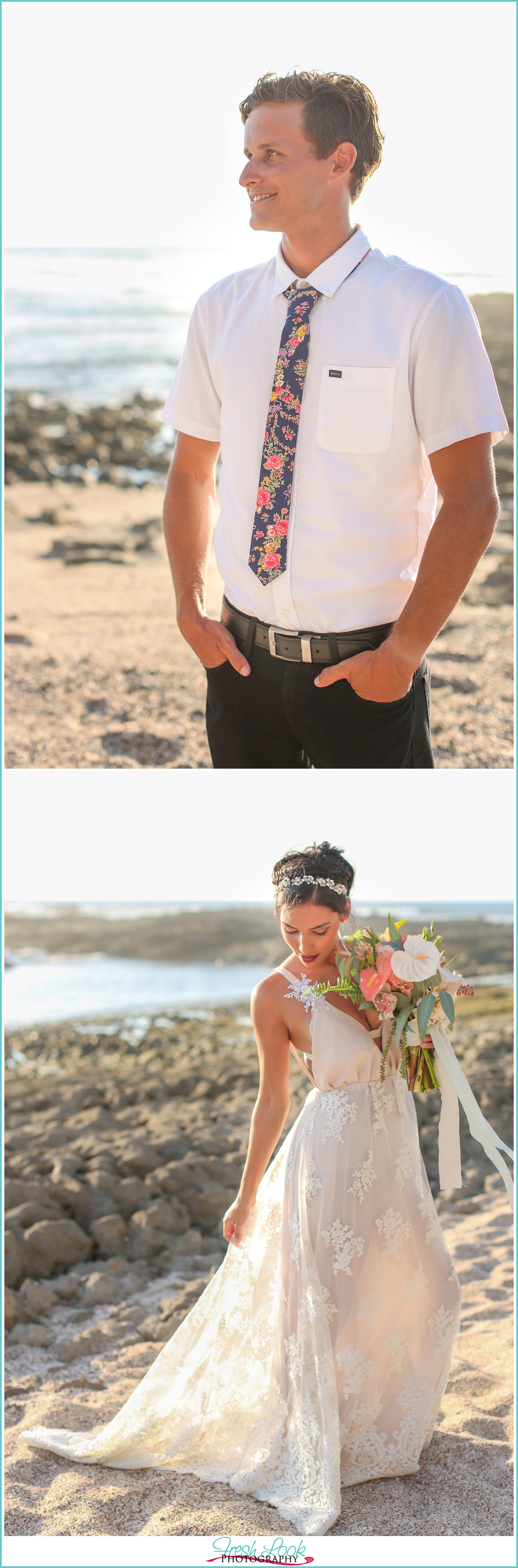 bride and groom before the wedding