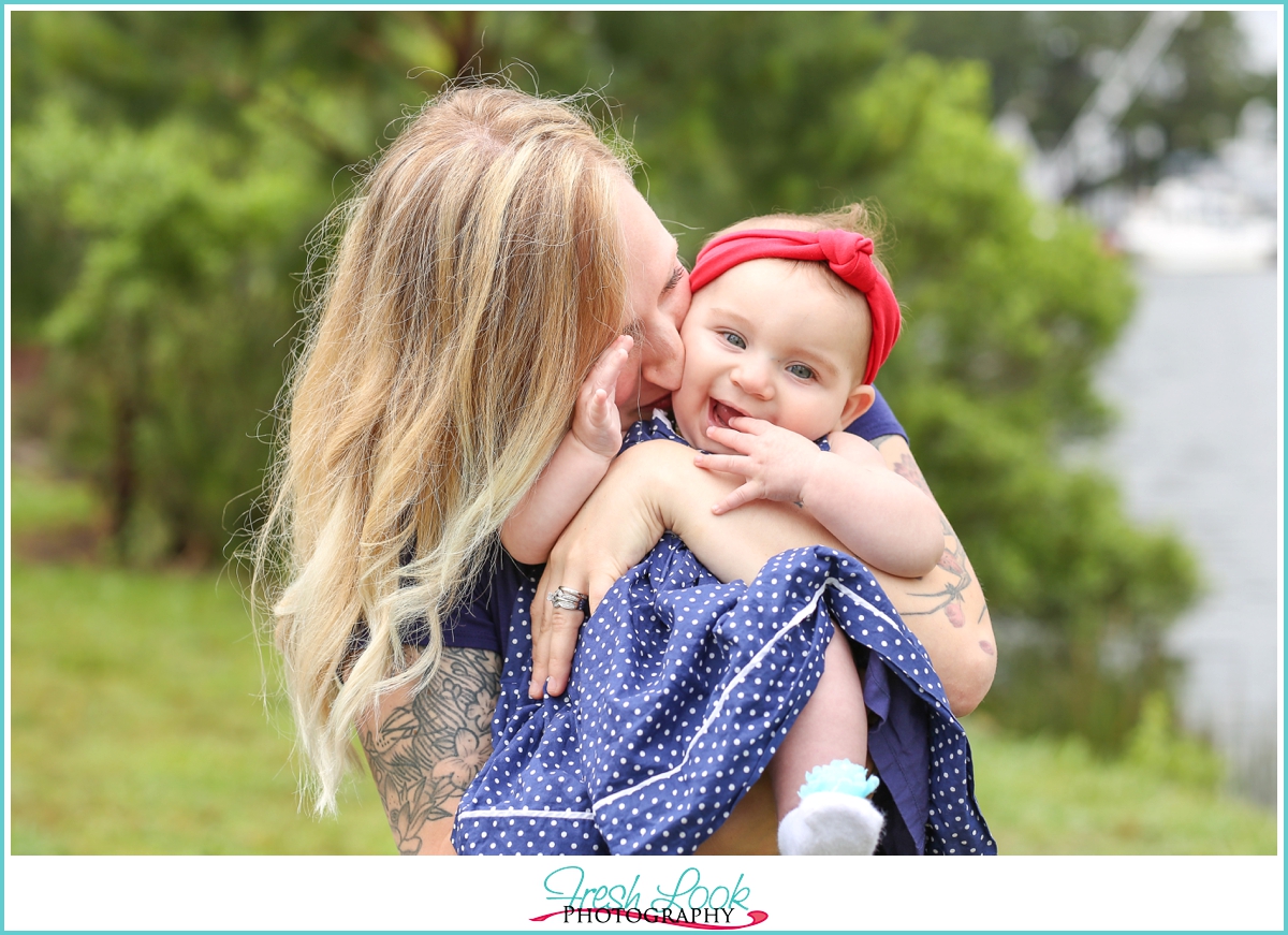 kisses from mommy