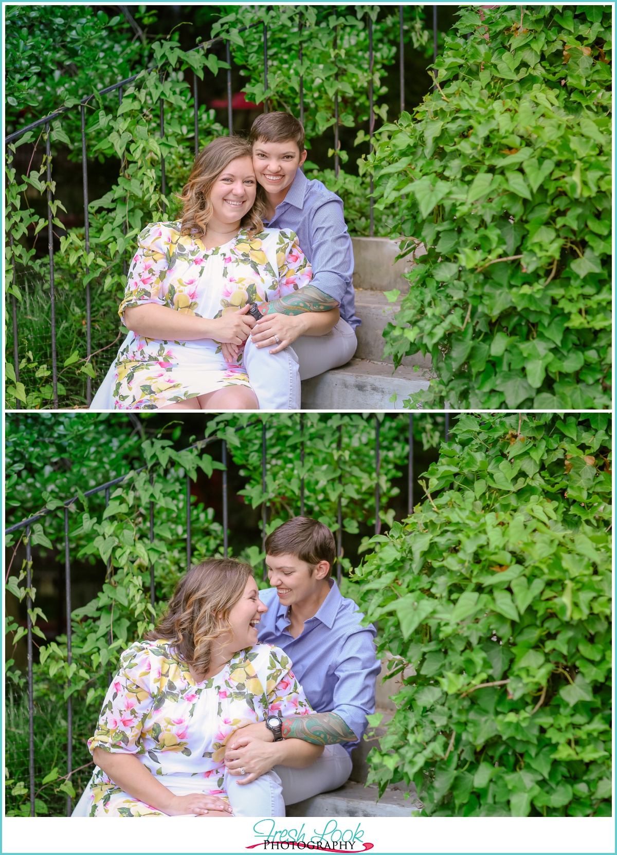 lesbian couple photo shoot