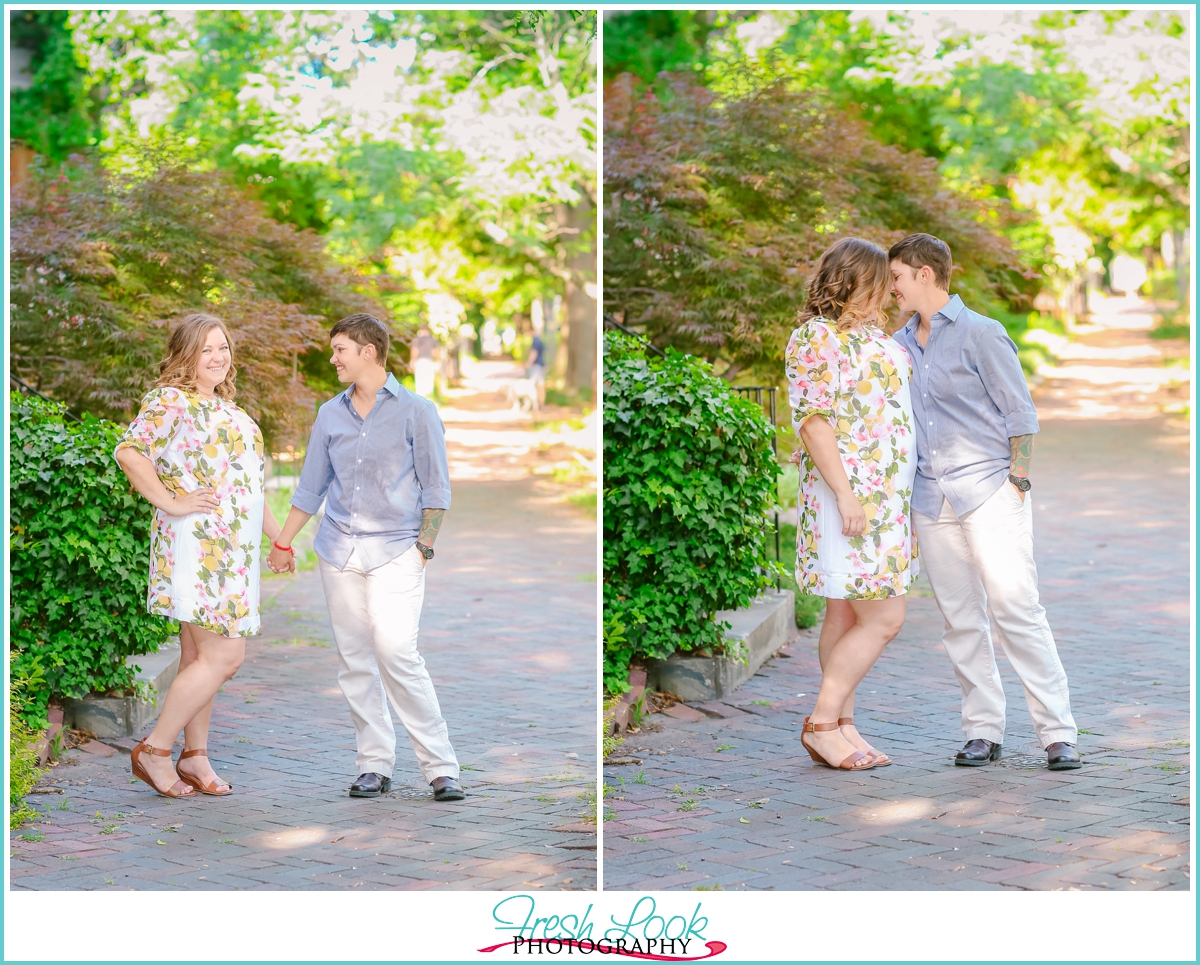 Historic Freemason engagement shoot