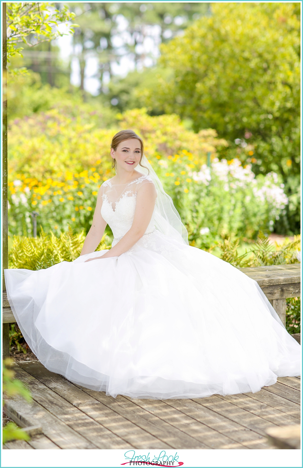 elegant bridal portrait