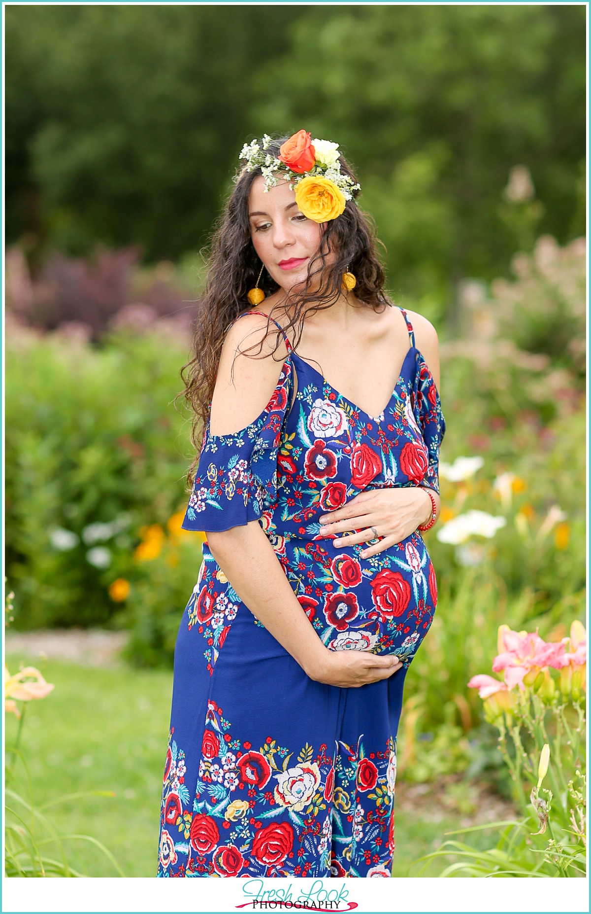 goddess maternity photo shoot