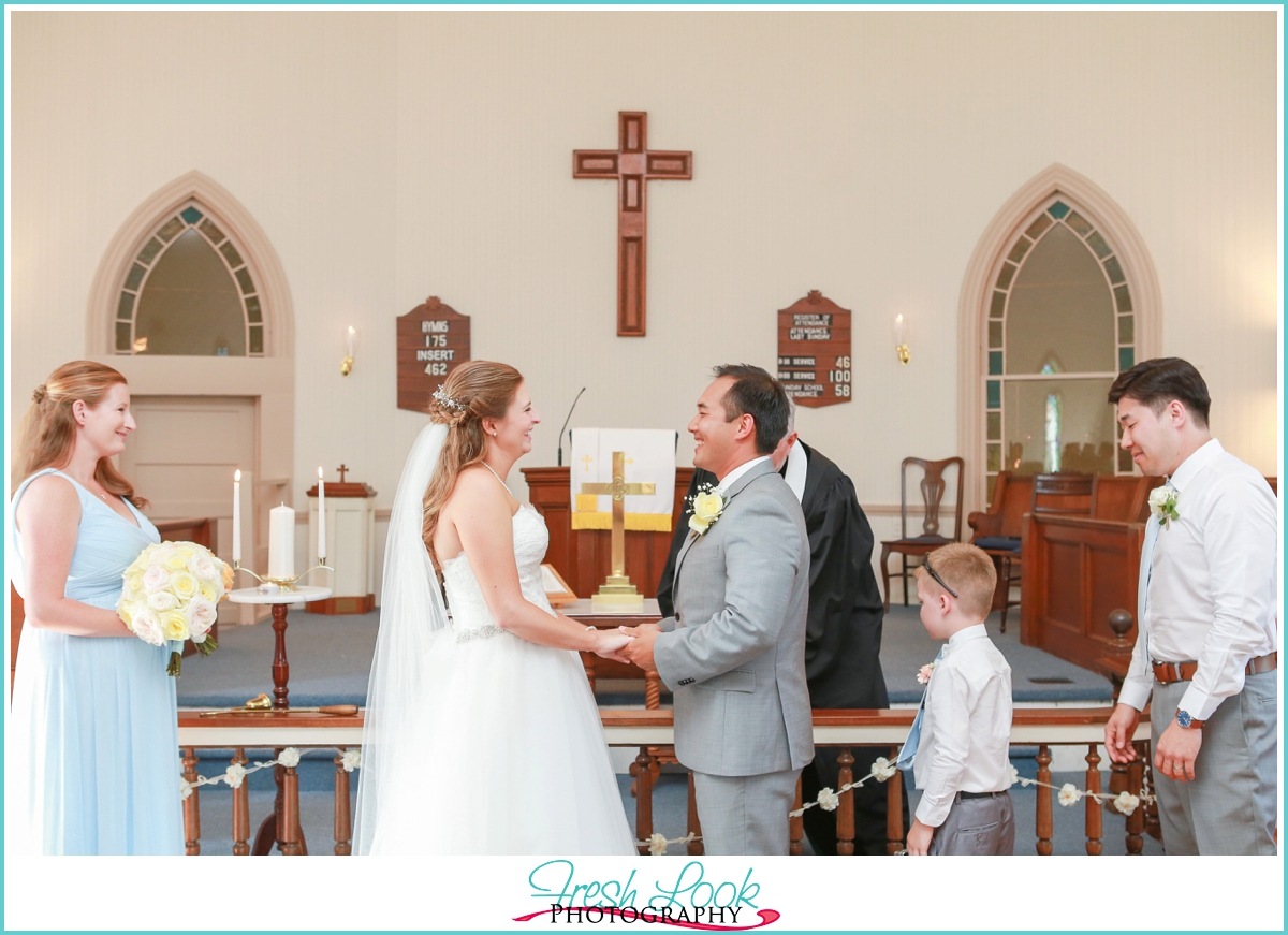 beautiful church wedding