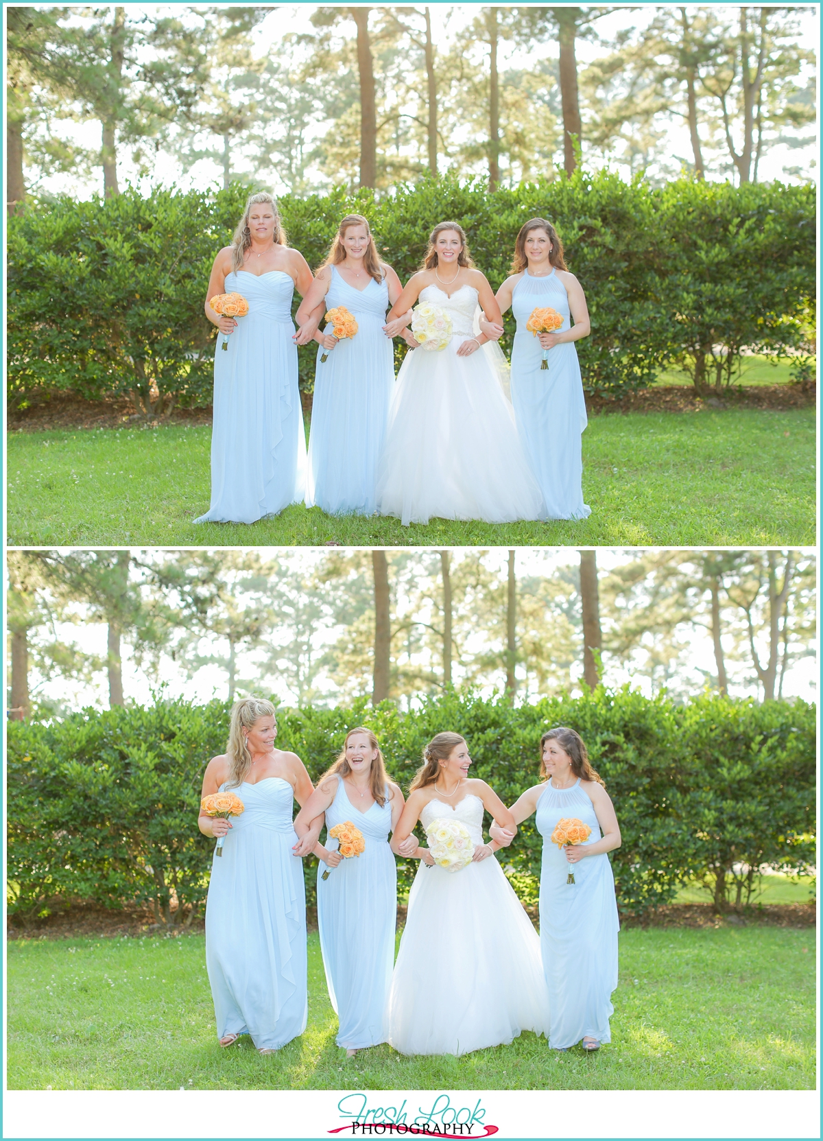 rustic country bridesmaid wedding