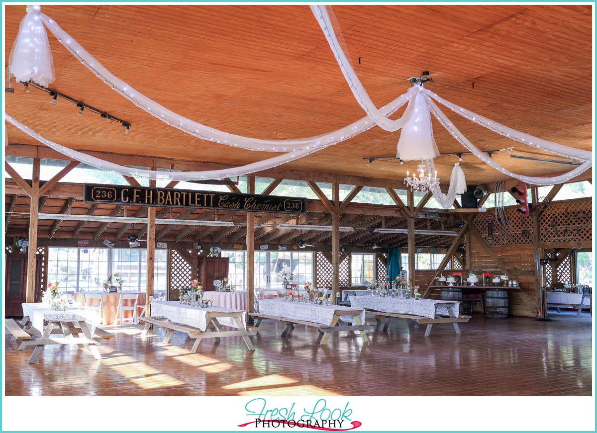 Hunt Club Farm wedding reception