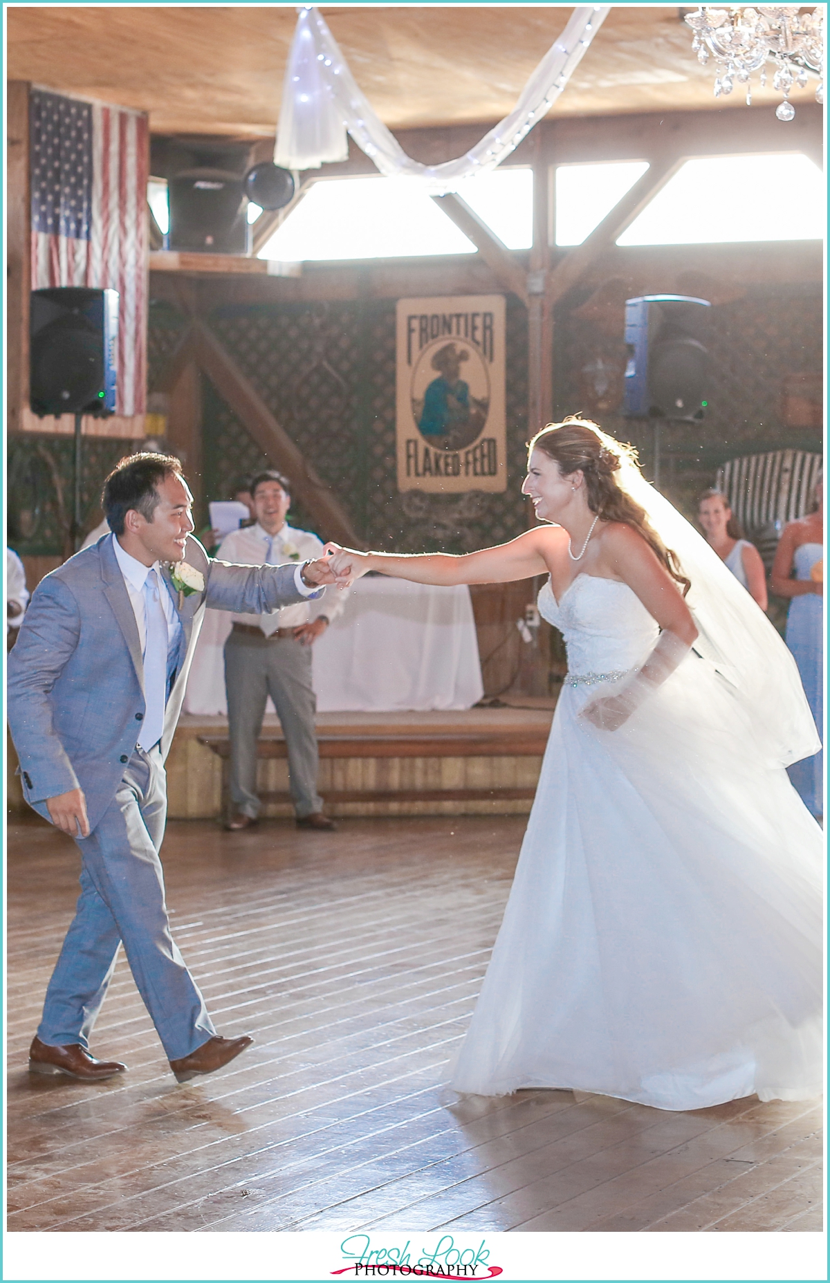 country wedding first dance