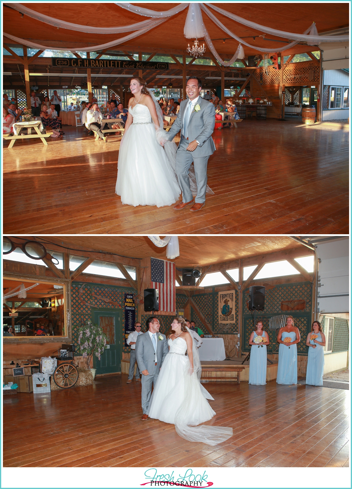 bride and groom Hunt Club Farm