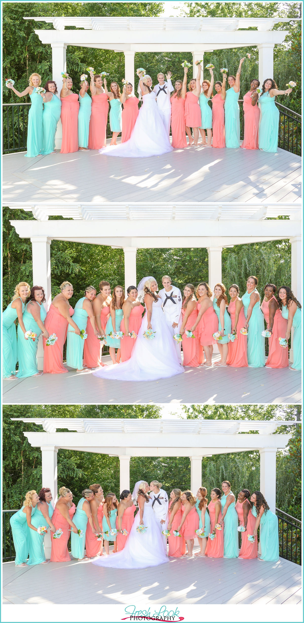 all female bridal party