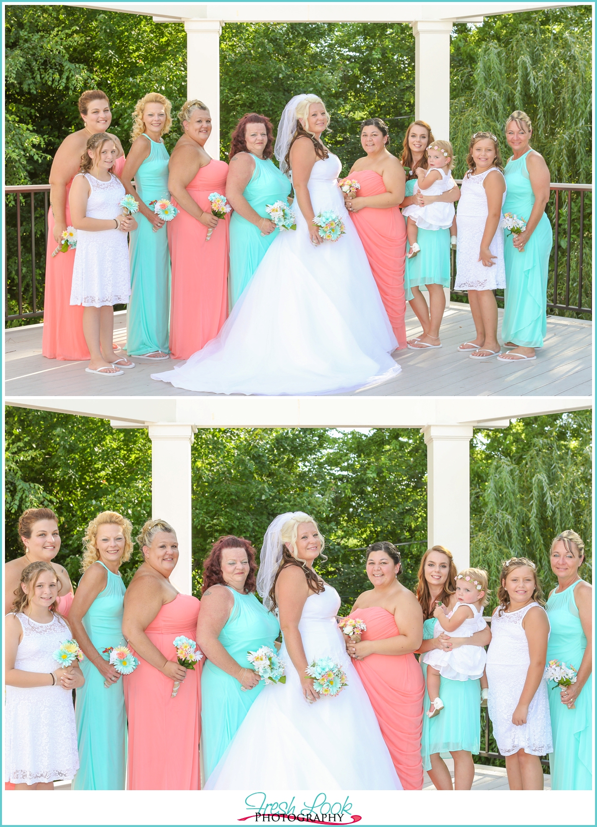 summer bridal party