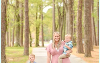 natural outdoor family session