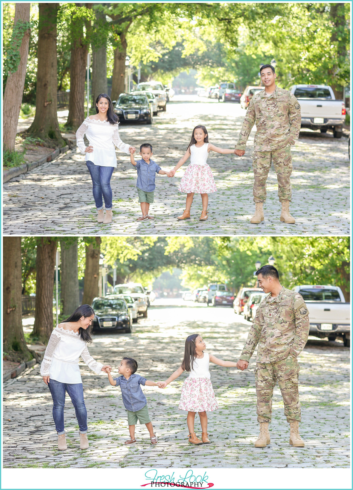 military family photos Norfolk VA