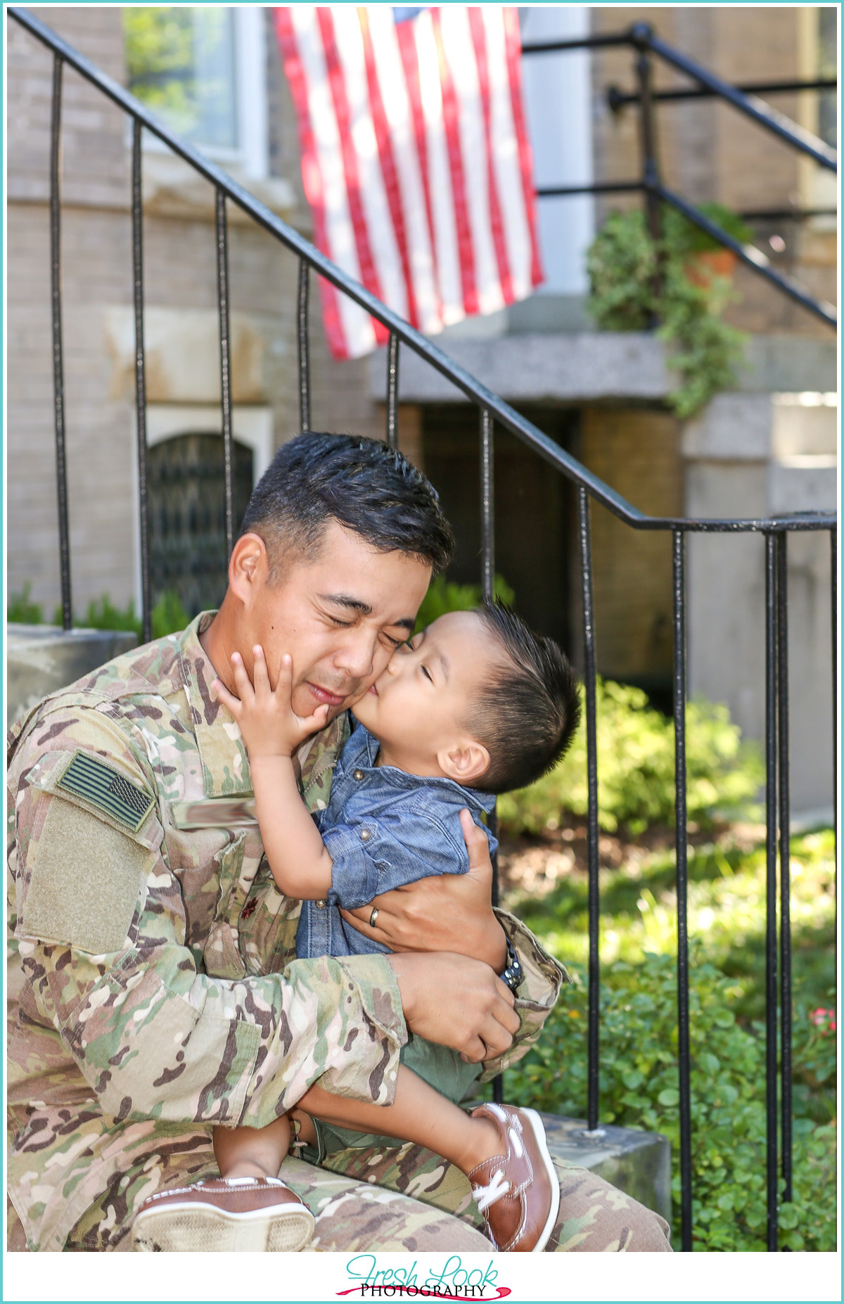 Air Force dad and son