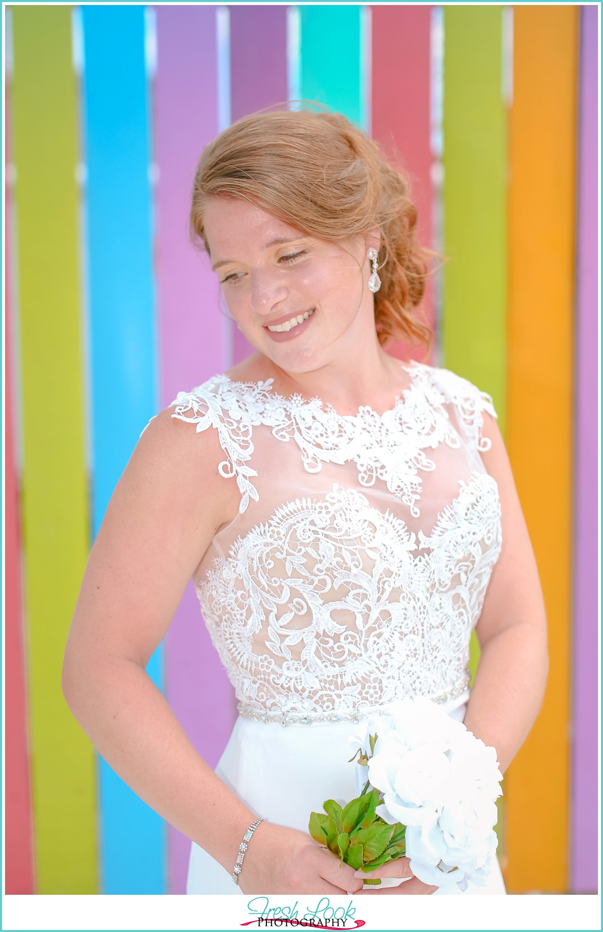 Norfolk Neon District bridal session