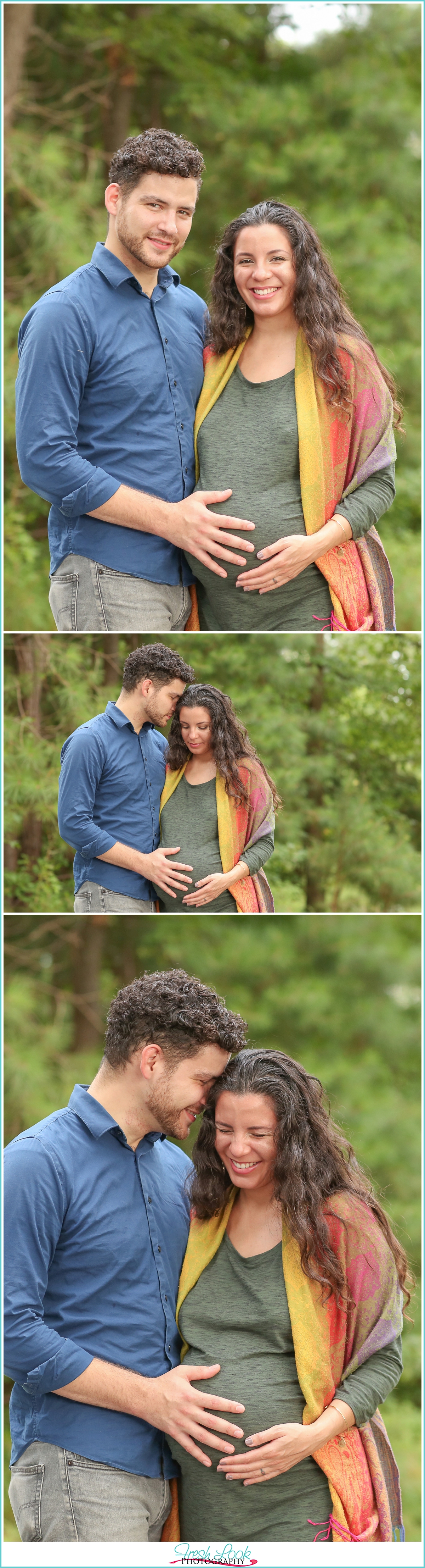 romantic maternity photo shoot