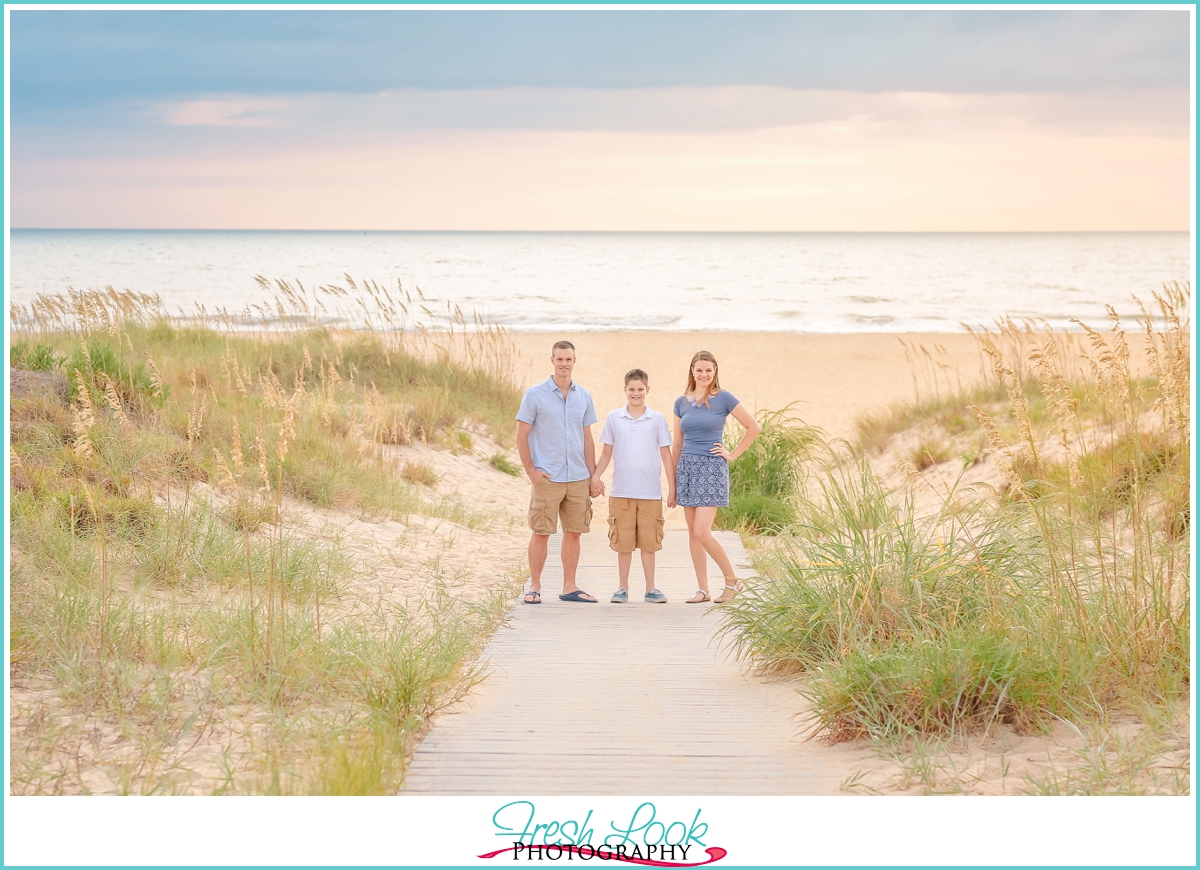 sunrise beach photo shoot