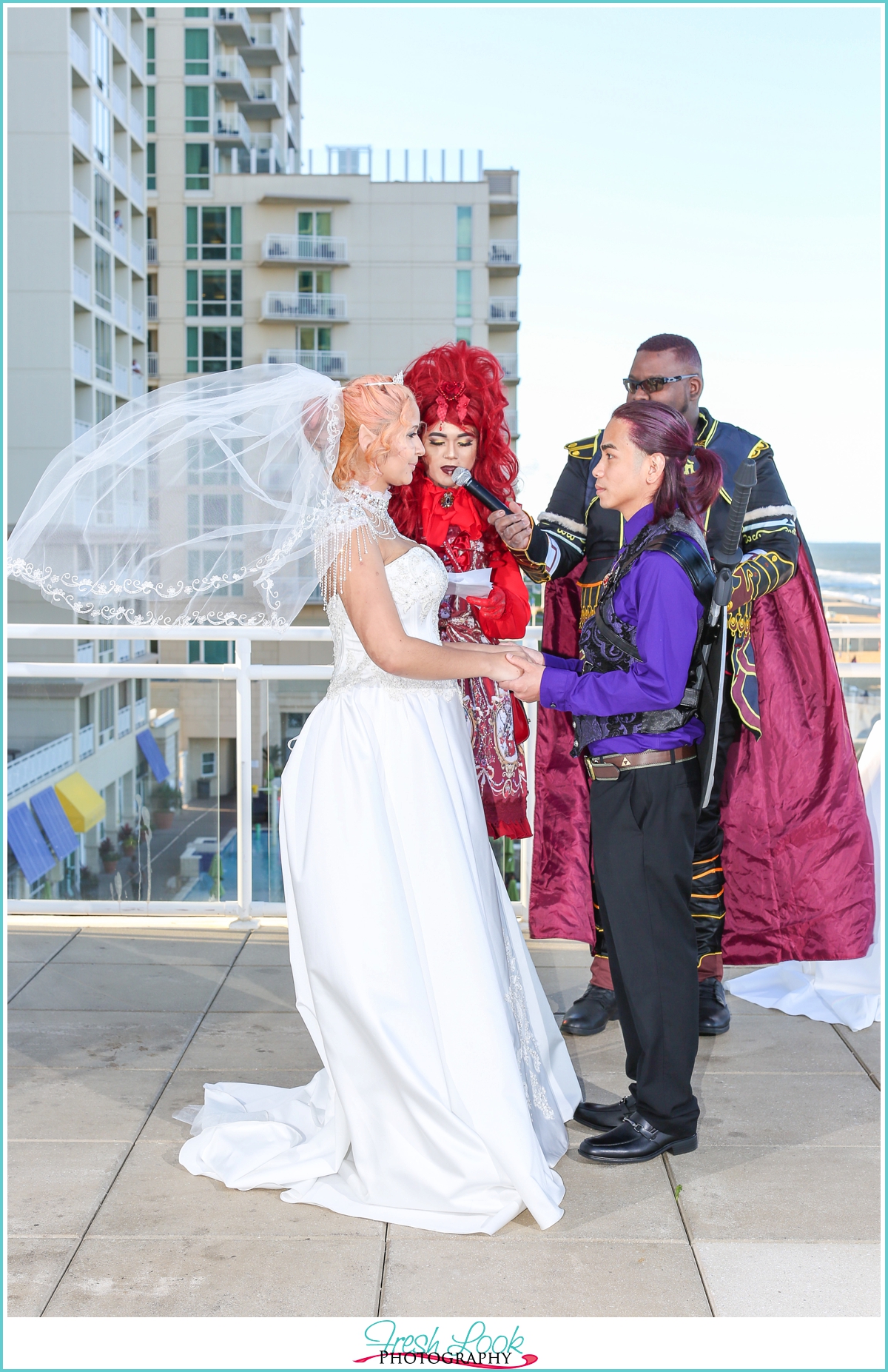 unique cosplay wedding