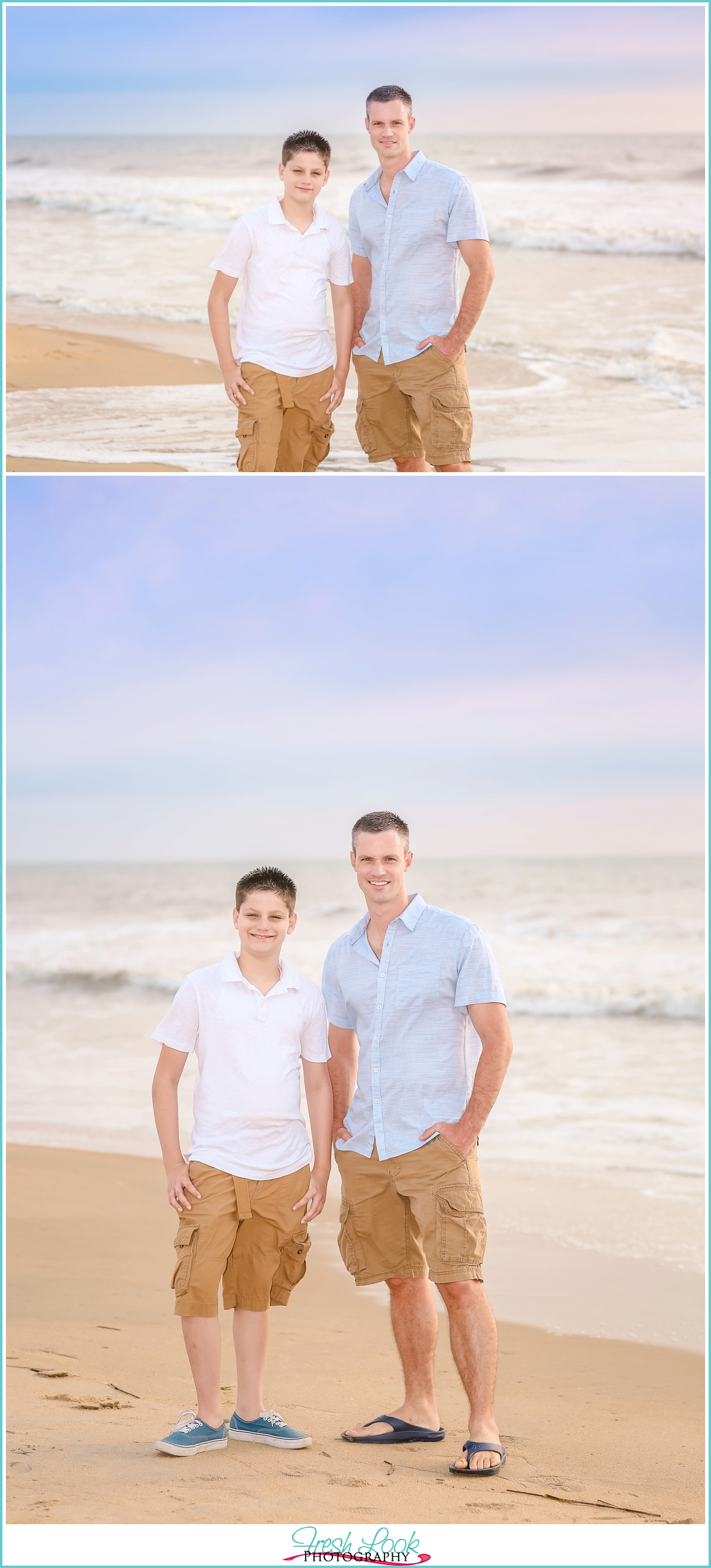 father and son photo shoot