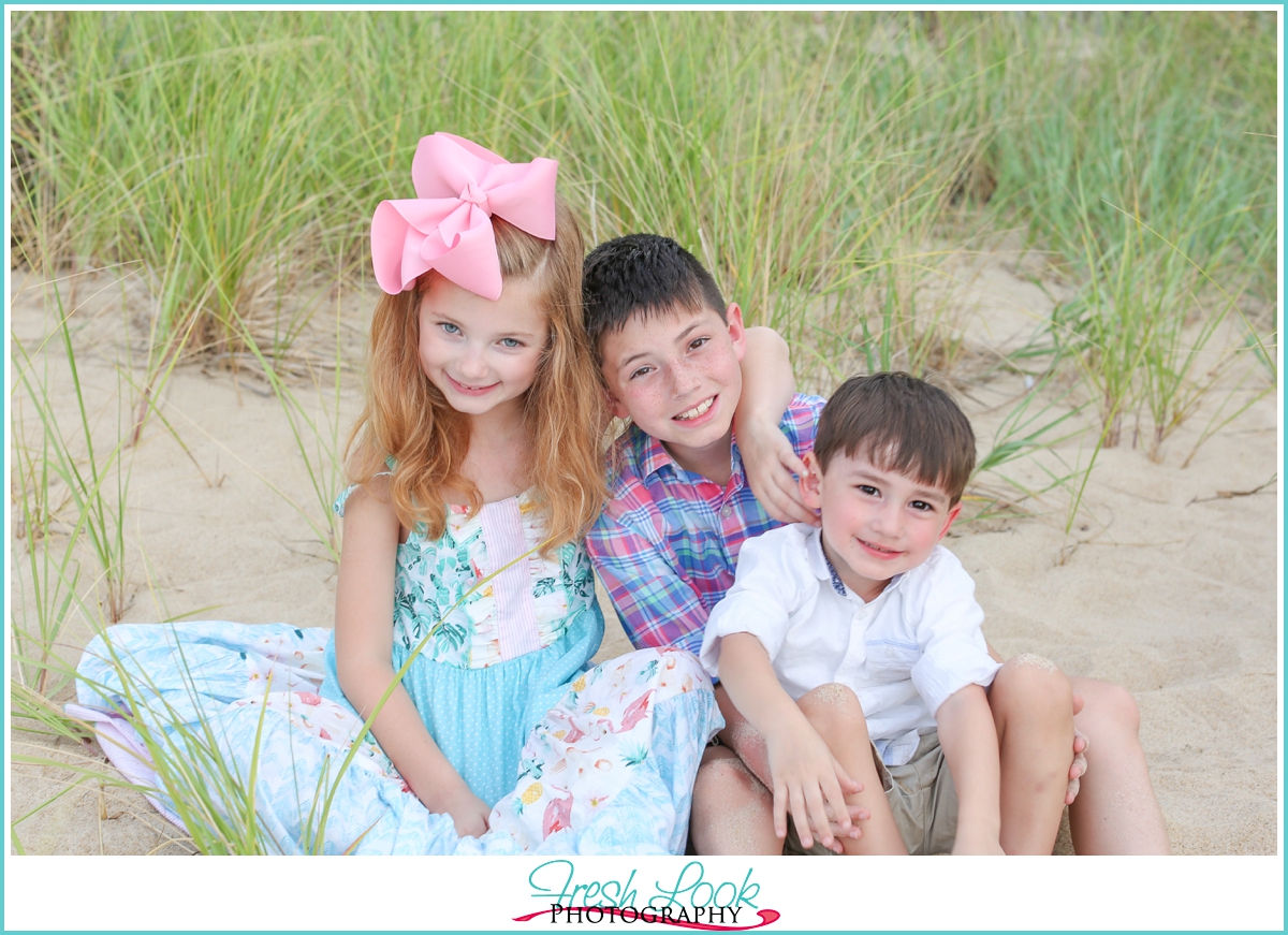 siblings photo shoot Virginia Beach