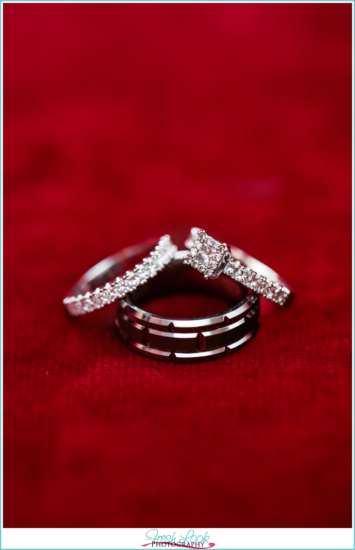 wedding and engagement rings