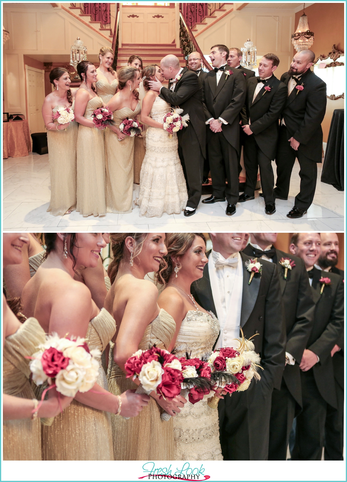 fun bridal party photos