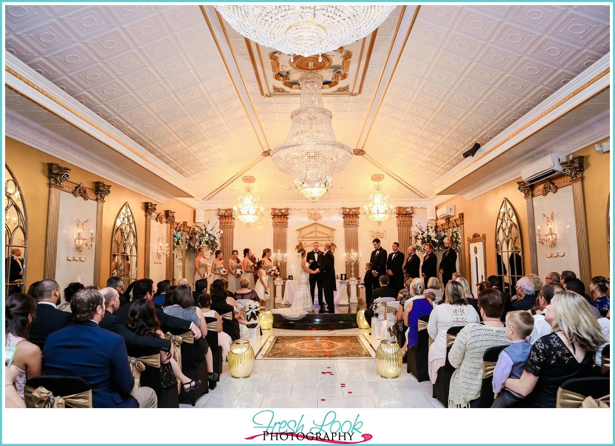 indoor suffolk wedding ceremony
