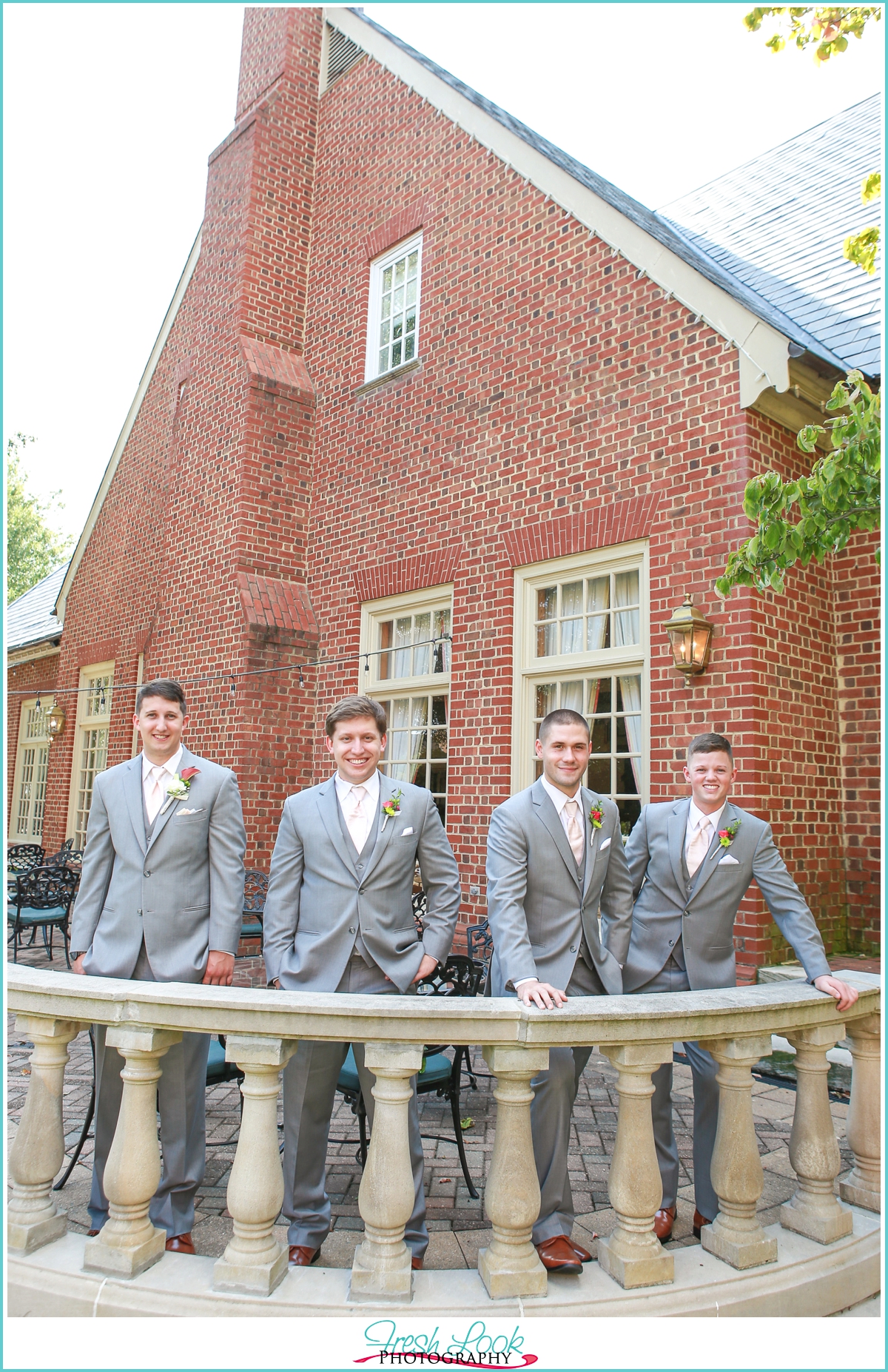 Founders Inn and Spa wedding party