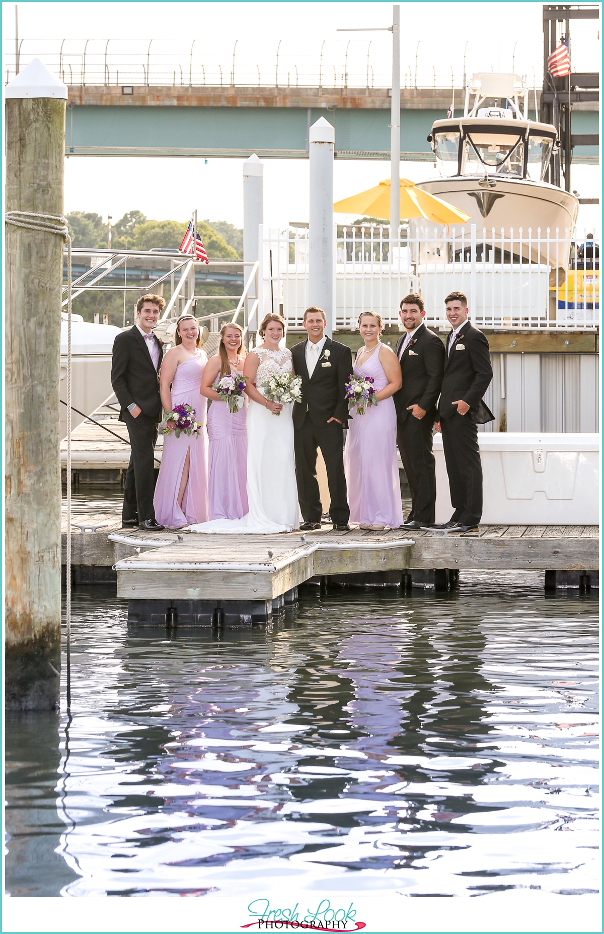 Yacht Club at Marina Shores wedding photographer