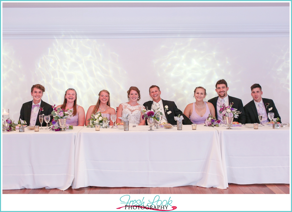 entire bridal party photo
