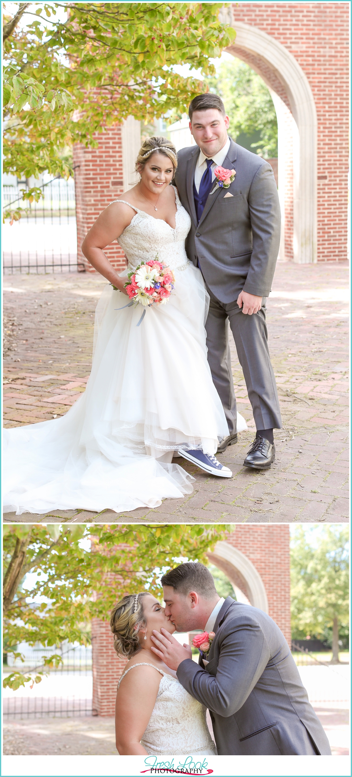 Virginia fall wedding celebration