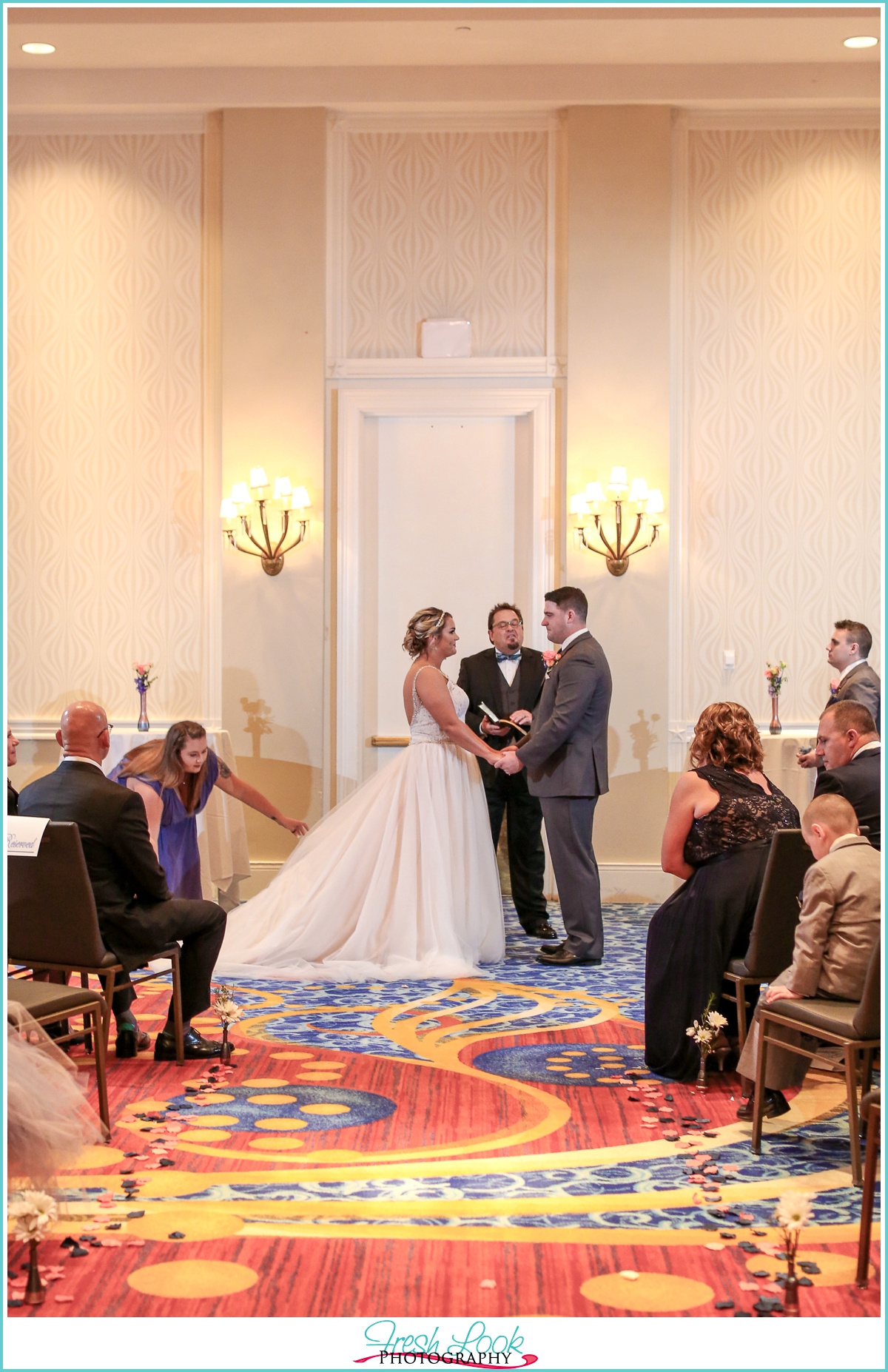 Portsmouth Renaissance hotel wedding ceremony