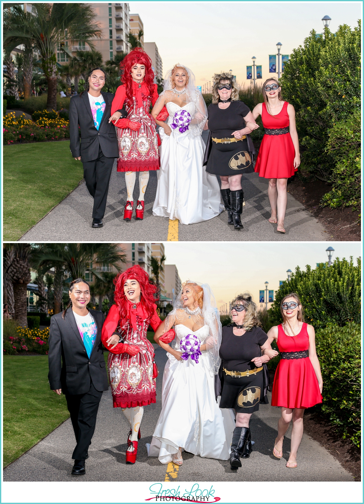 Virginia Beach cosplay wedding photographer