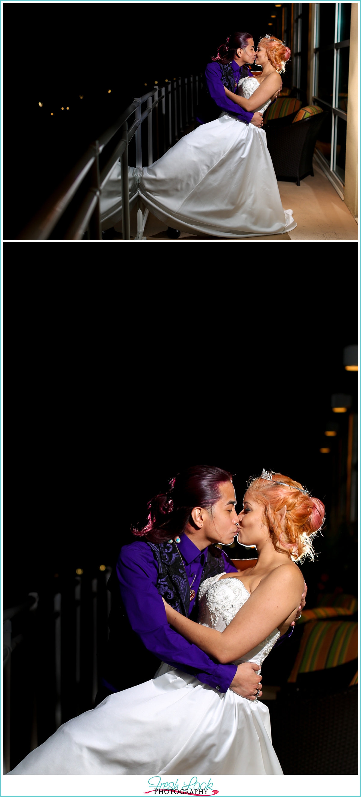 romantic Virginia Beach wedding photographer