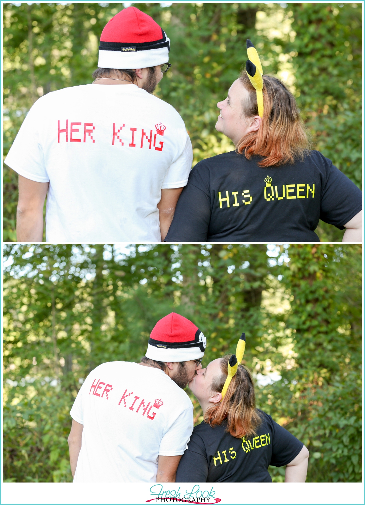 her king his queen custom shirts