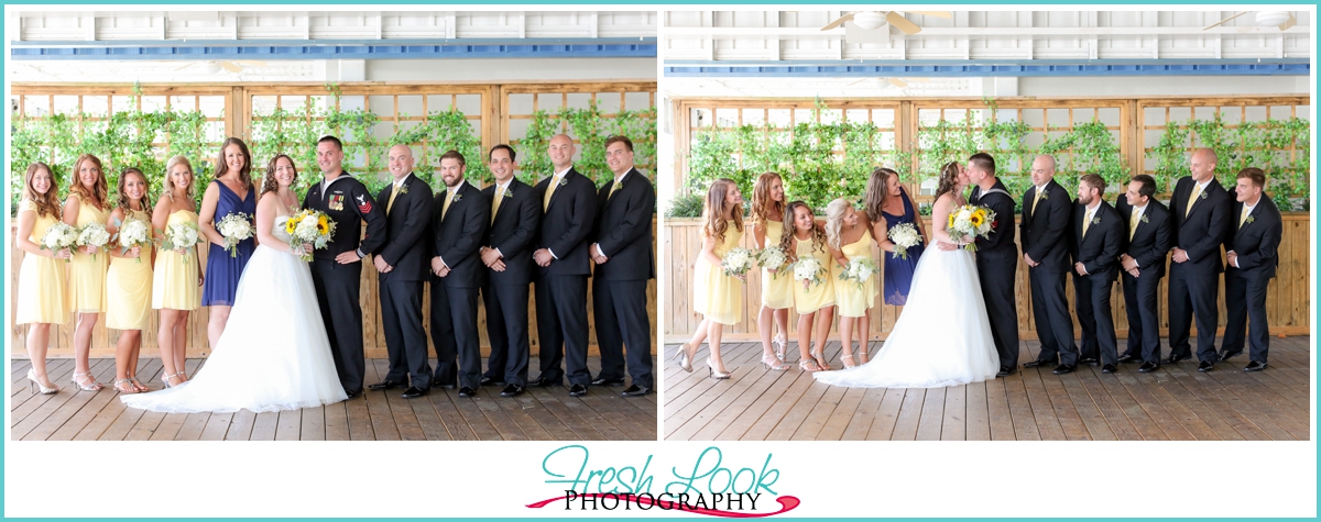 fun bridal party photos