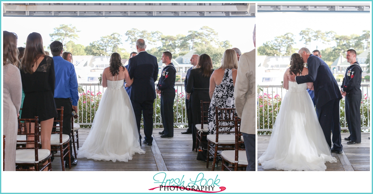 Yacht club at marina shores wedding