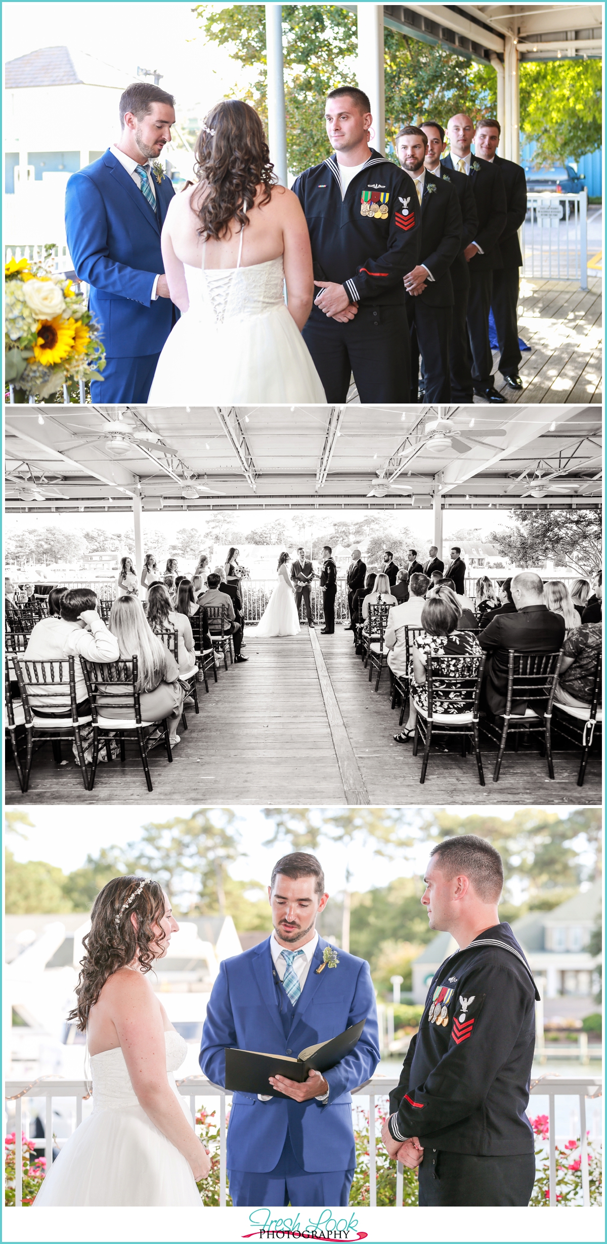 Yacht Club wedding photographer 