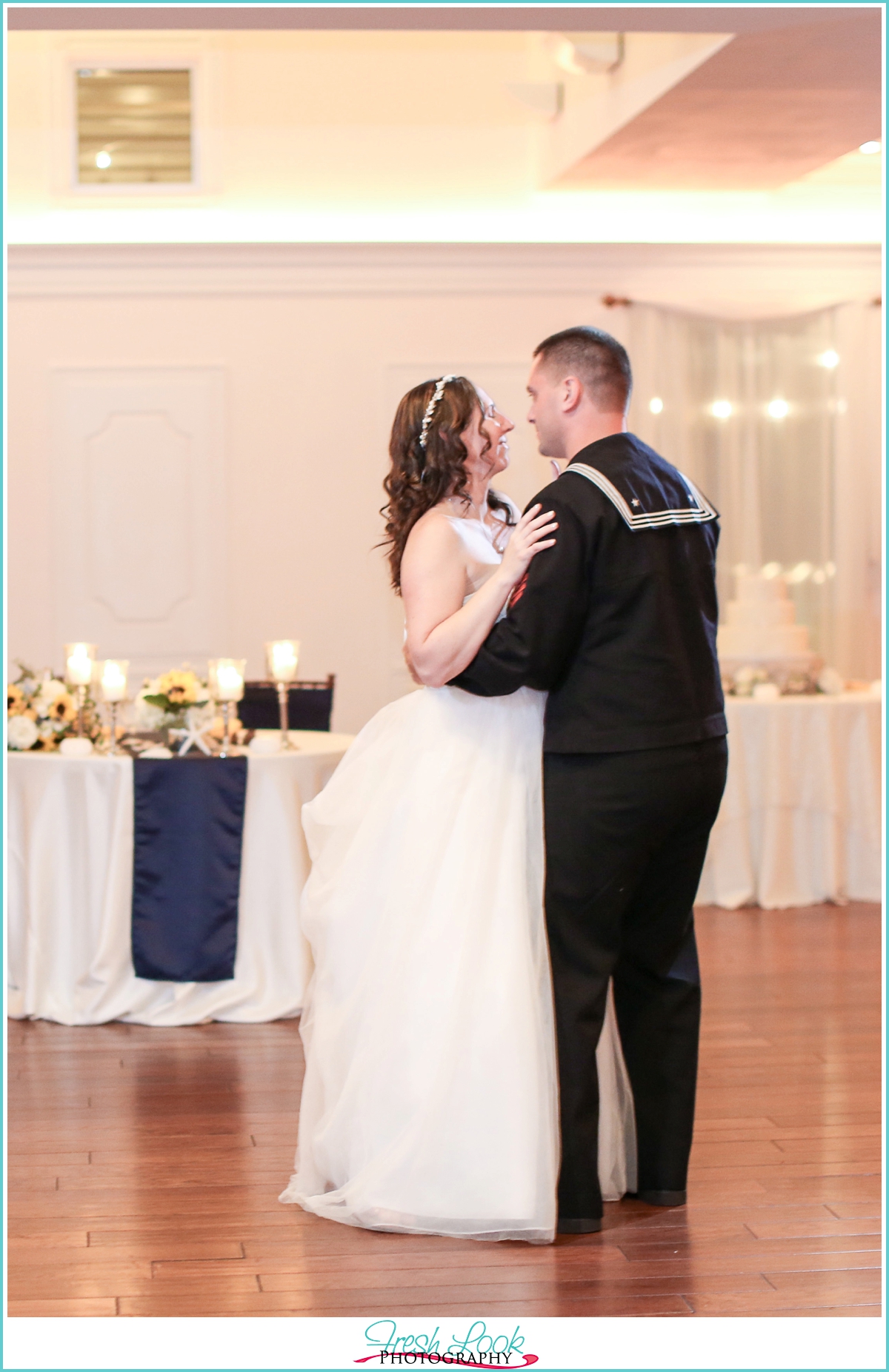 Yacht Club wedding photography reception