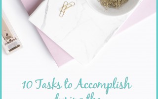 accomplish these tasks during off season