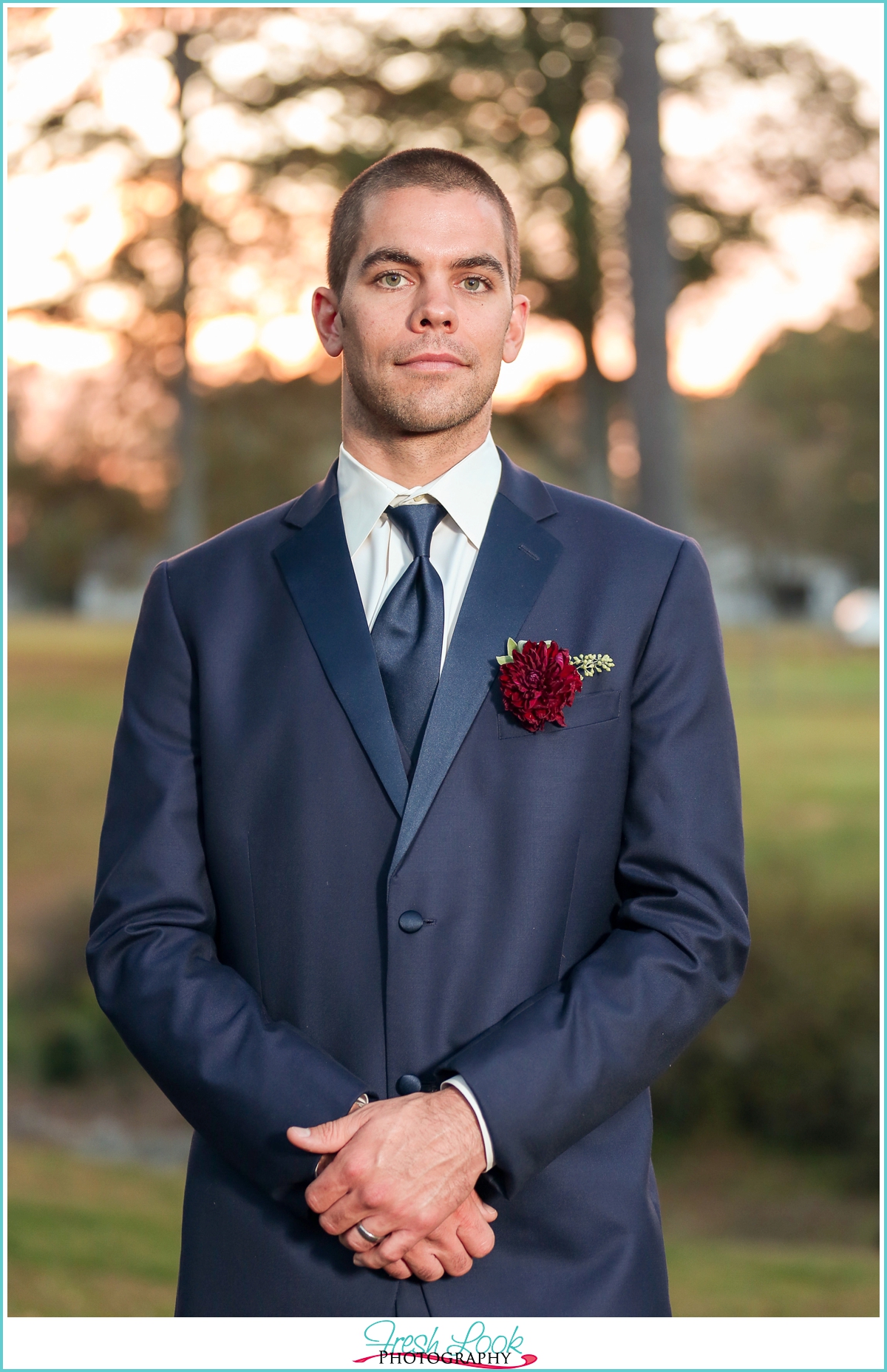 dapper groom style