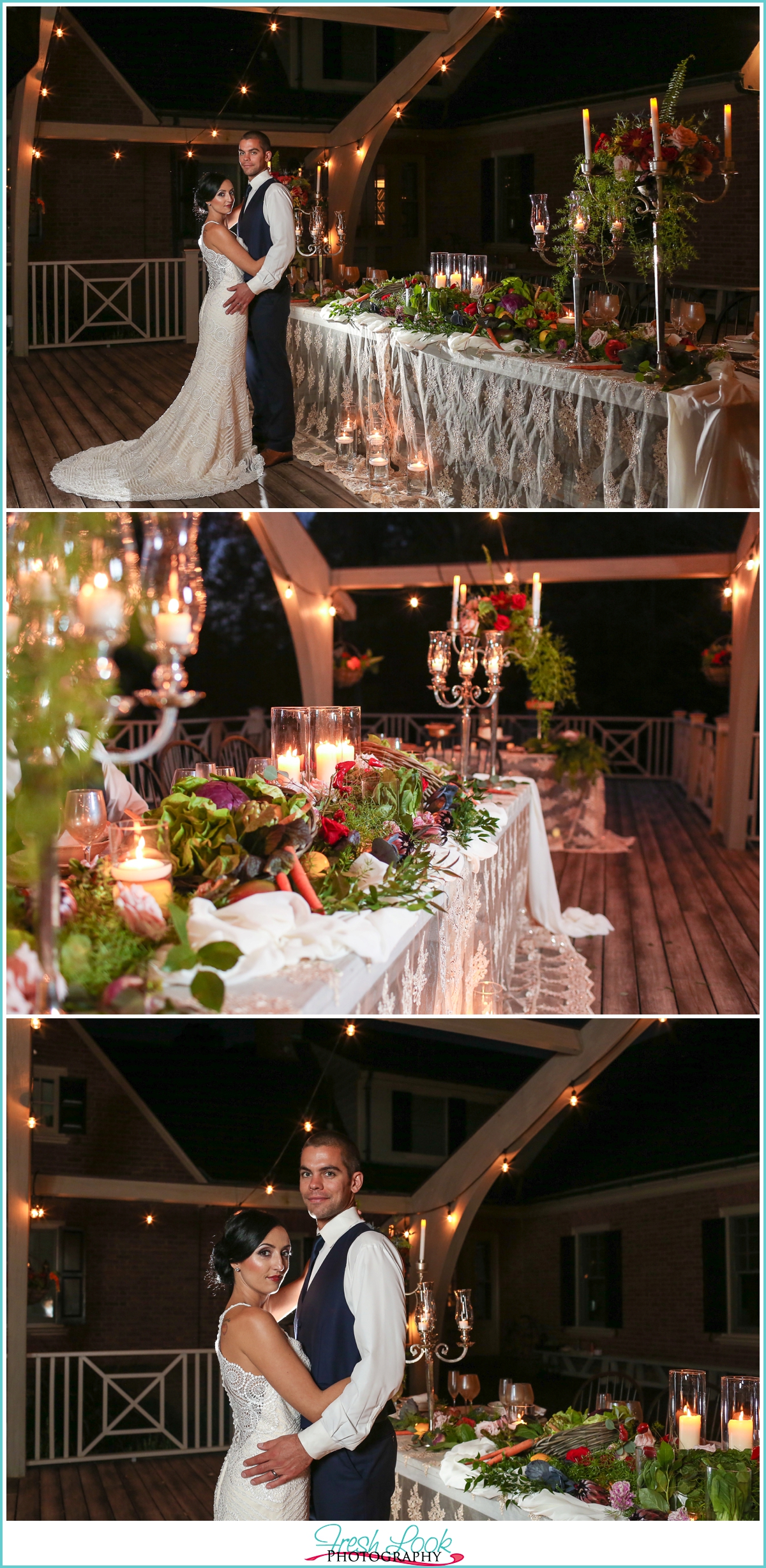 Virginia Farm Wedding reception