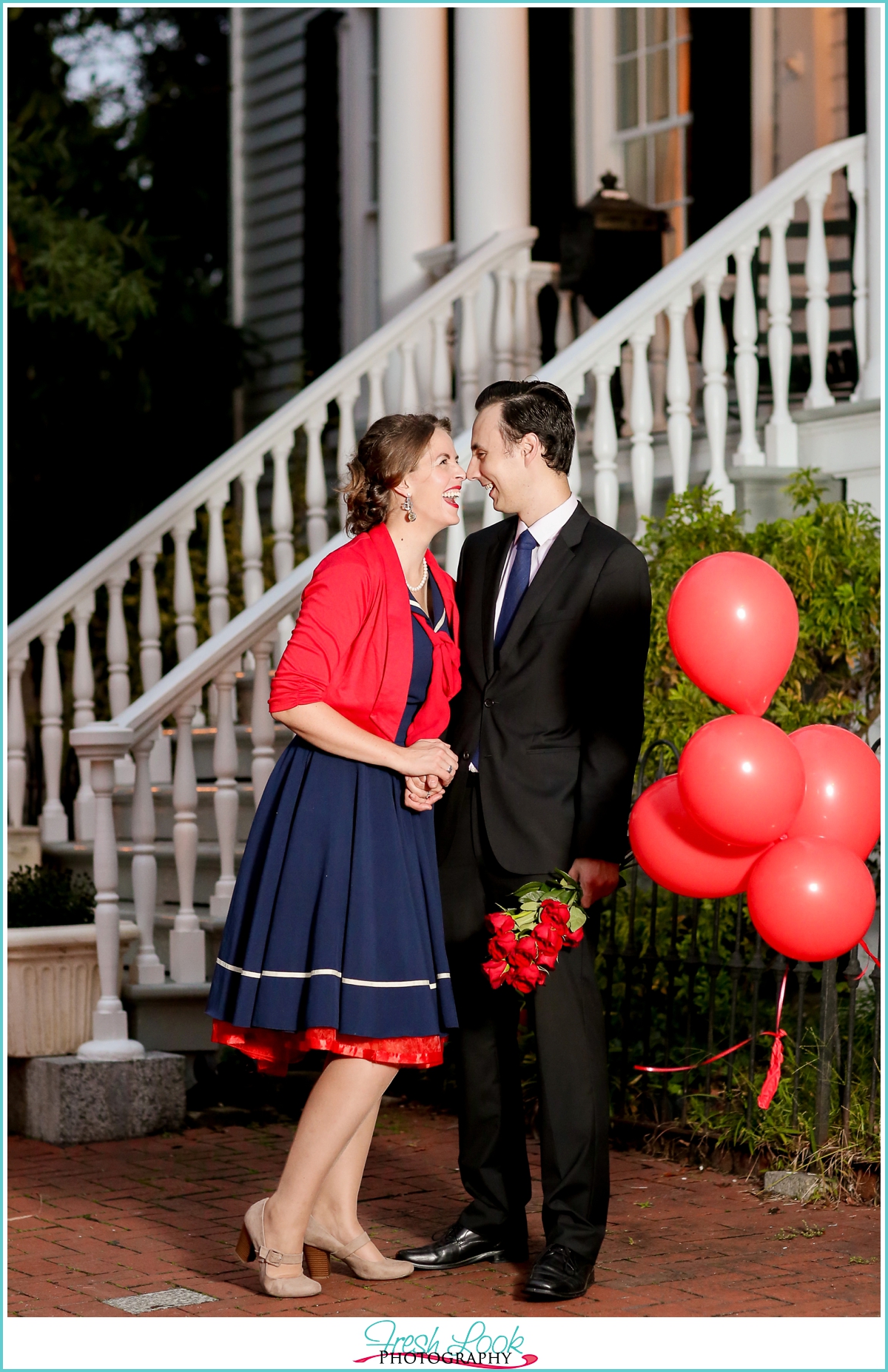 Historic Freemason District engagement session