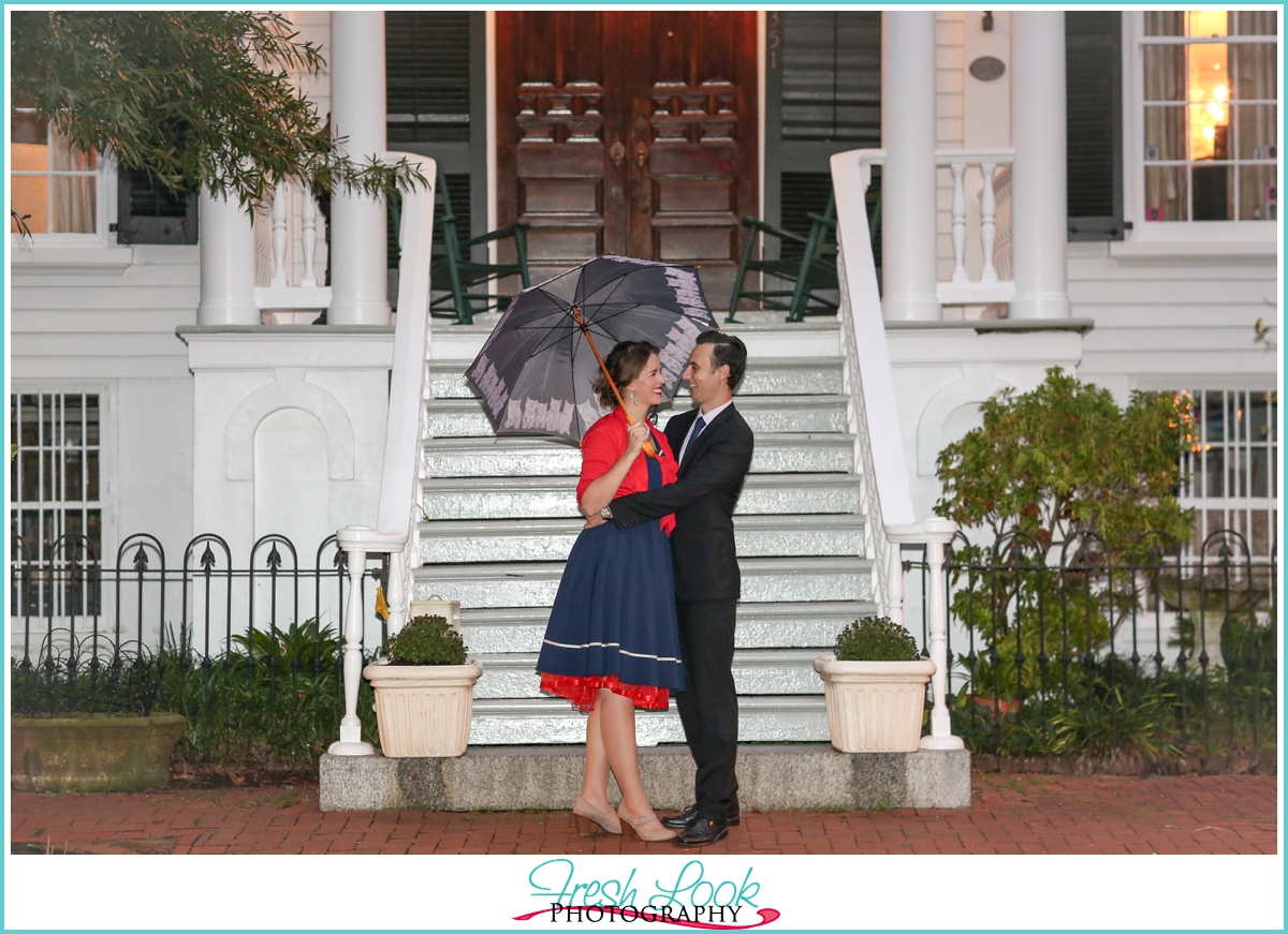 Mary Poppins Engagement Shoot