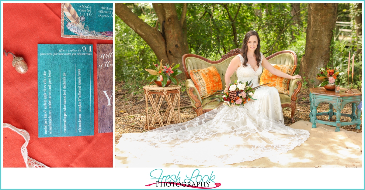 bride on the wedding day at Church Point Manor