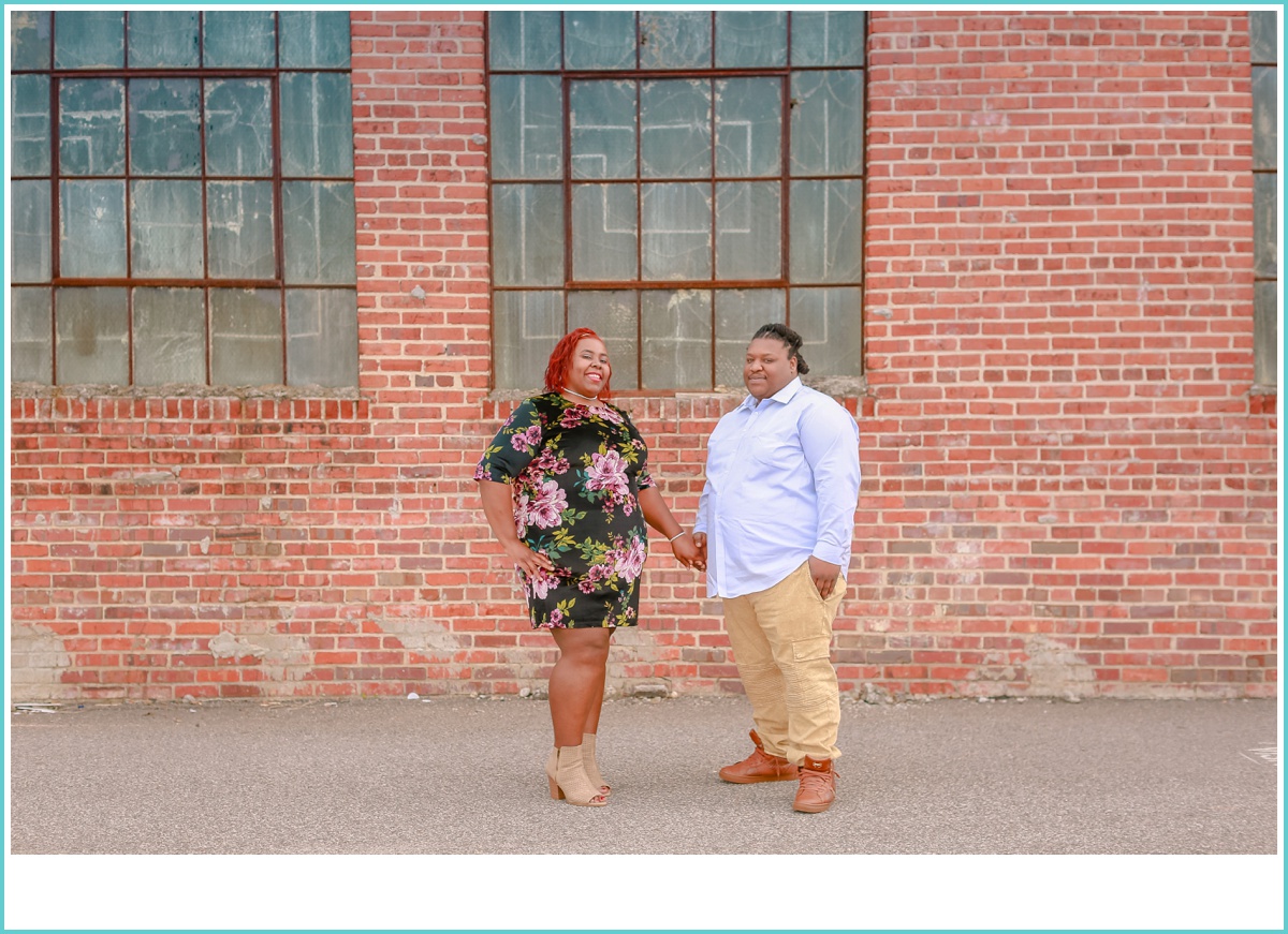 Colorful Norfolk Engagement Session