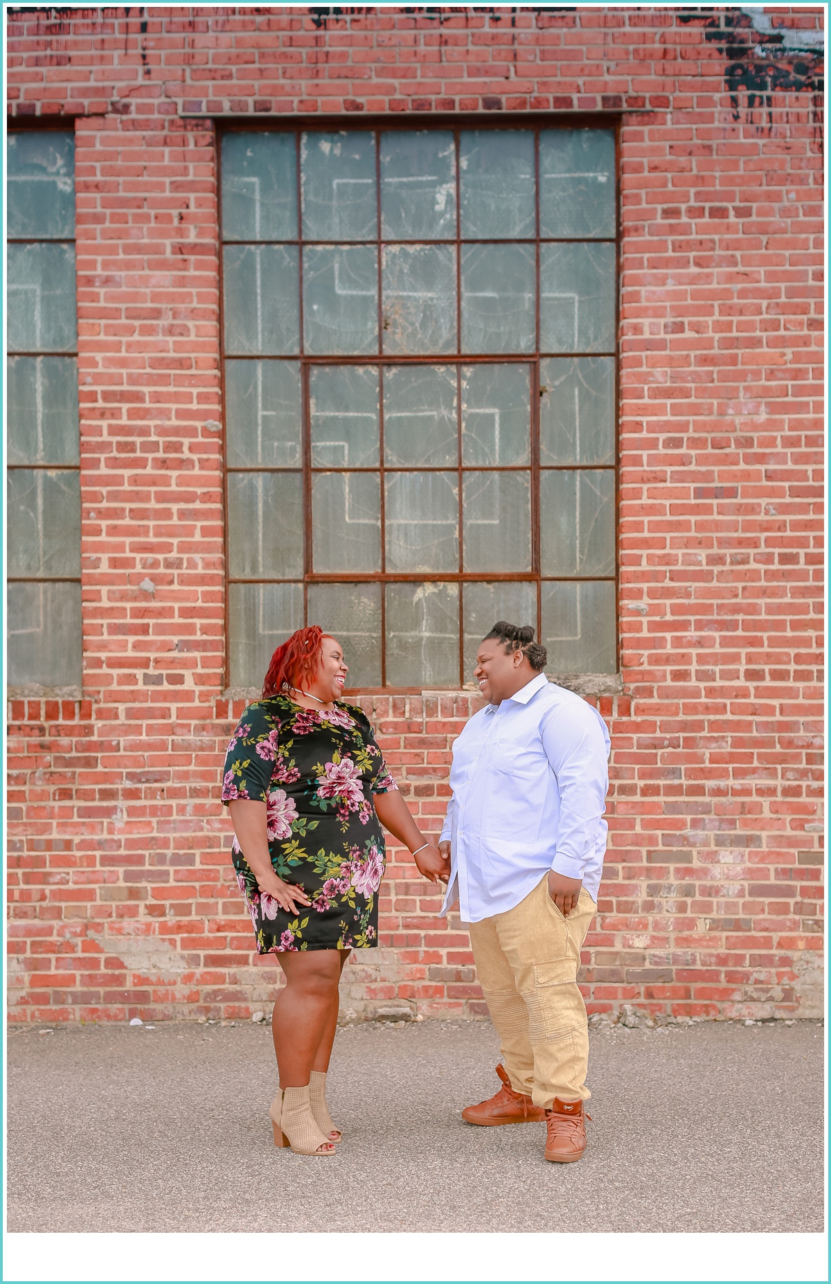 Downtown Norfolk engagement photos