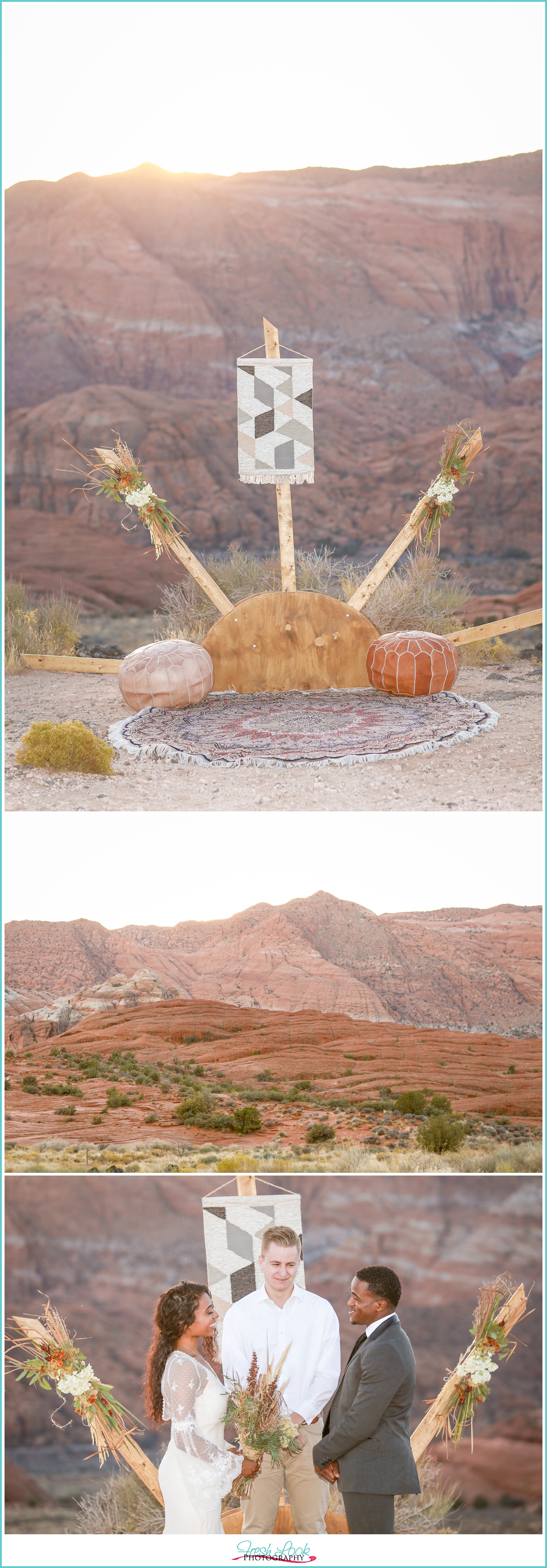 mountain wedding ceremony