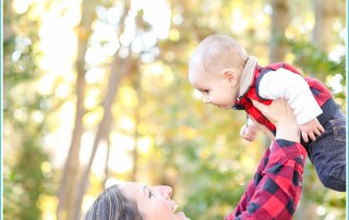 winter fun in plaid