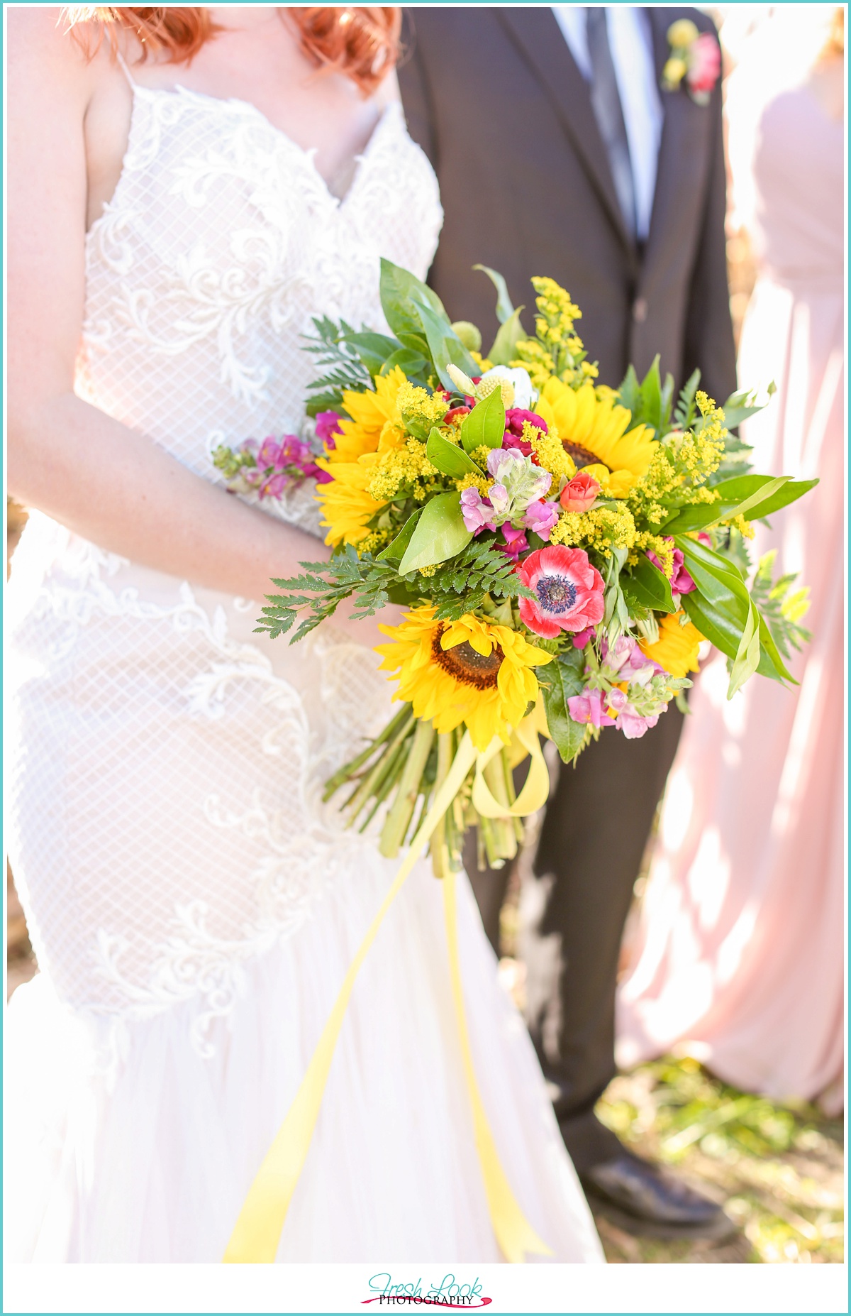 rustic Fall bridal bouquet