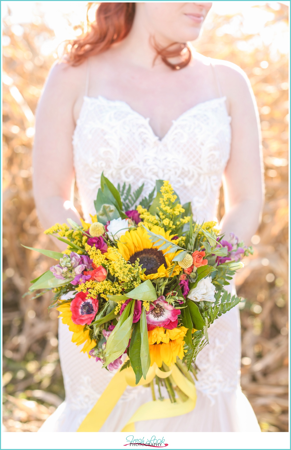 rustic fall wedding bouquet 