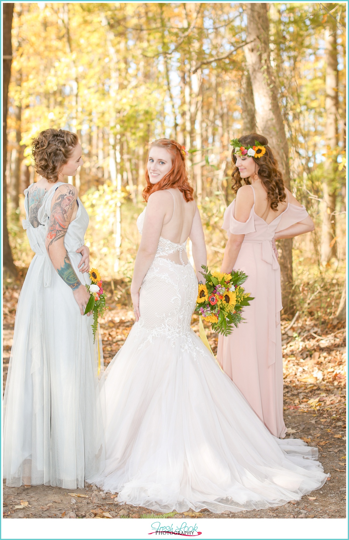 Elegant Blush Bridal Gown 